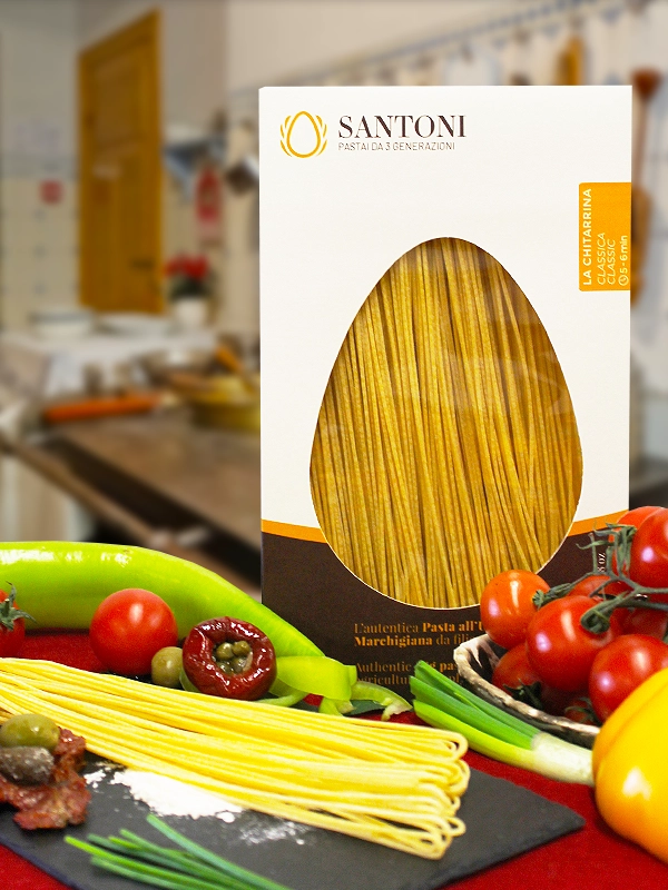 Chitarrina aux oeufs - Pasta Santoni