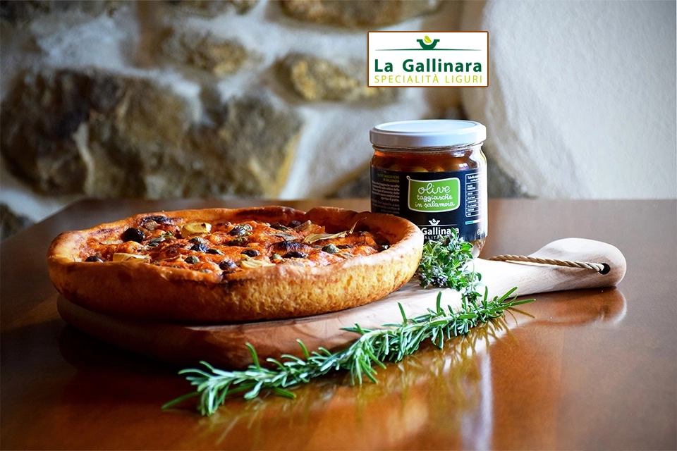Logo La Gallinara et olives Taggiasche