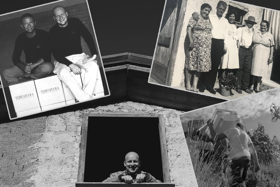 Collage de photos historiques de Terenzuola