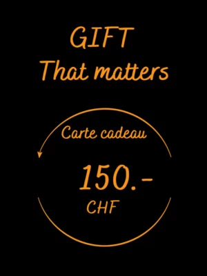 Carte cadeau d'une valeur de 150.- CHF
