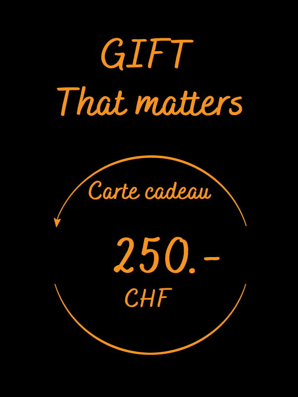 Carte cadeau d'une valeur de 250.- CHF