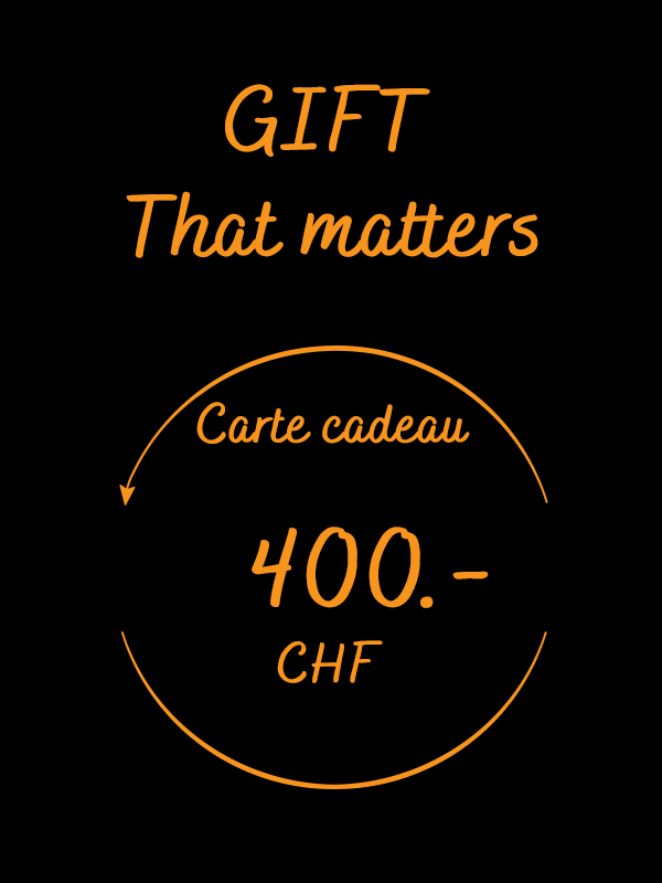Carte cadeau d'une valeur de 400.- CHF
