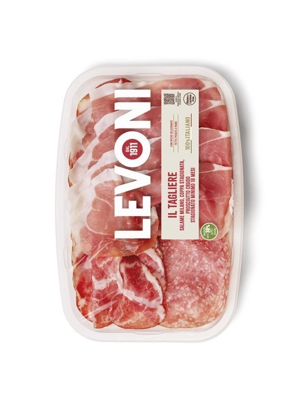 Planche de charcuterie - Coppa, Salami Mila et JAmbon de Parme - Levoni
