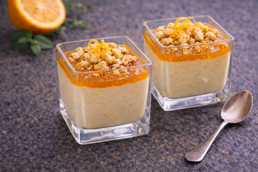 Mousse mascarpone & orange au vinaigre balsamique délicieux