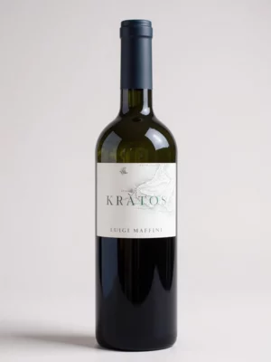 Vin blanc DOP Cilento Kratos Fiano BIO 2021 Luigi Maffini 75 cl en bouteille.