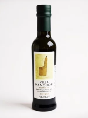 Huile d’olive extra vierge au gingembre Villa Manodori 250 ml bouteille