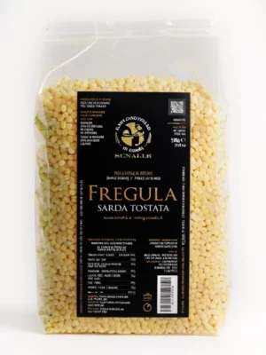 Fregola sarda Sunalle 500 g pâte italienne en paquet