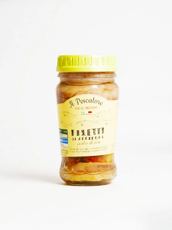 Filets d'anchois à l'huile d’olive - Trazzere Del Gusto