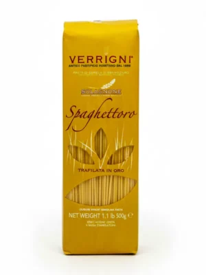 Spaghettoro semola Verrigni 500 g pâte italienne artisanale en paquet