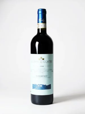 Vin rouge DOCG Barbaresco Rabajà 2019 Giuseppe Cortese 75 cl en bouteille.