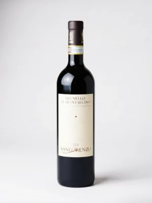 Vin rouge DOCG Brunello di Montalcino 2010 Podere San Lorenzo 75 cl, millésime d'exception.