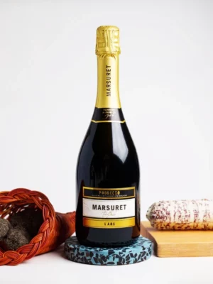 Vin mousseux DOC Prosecco L'Ars Brut Marsuret 75 cl en bouteille, Vénétie.