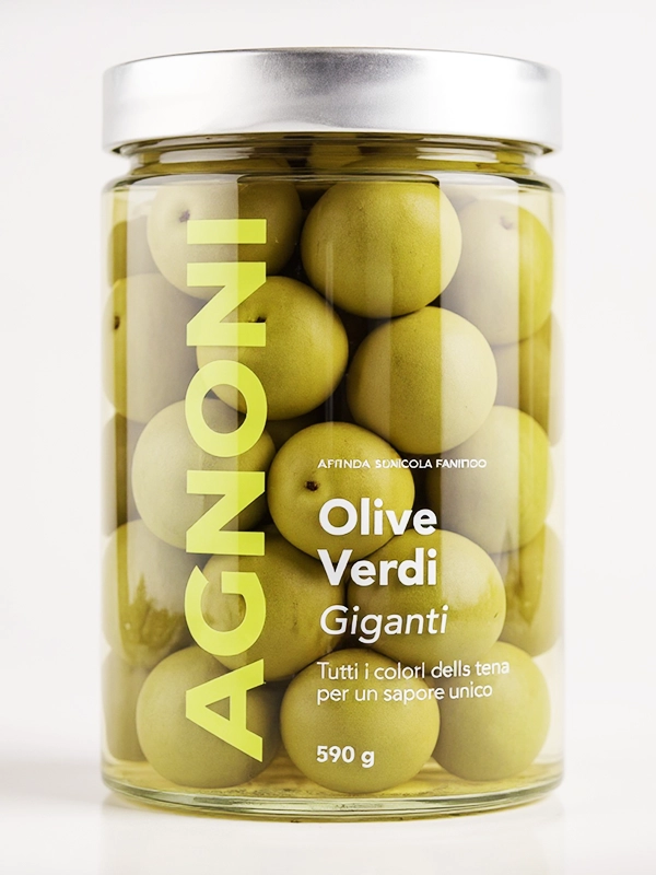 Olives vertes géantes nocellara - Agnoni