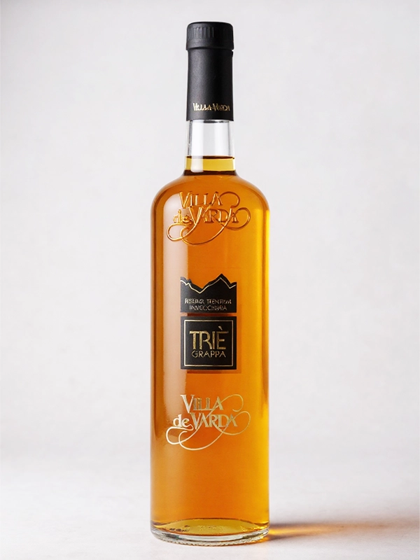 Grappa Riserva Trié Villa de Varda 70 cl spiritueux italien bouteille