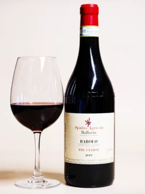 Barolo DOCG Tre Ciabot 2019 Spirito Agricolo vin rouge italien bouteille 75 cl