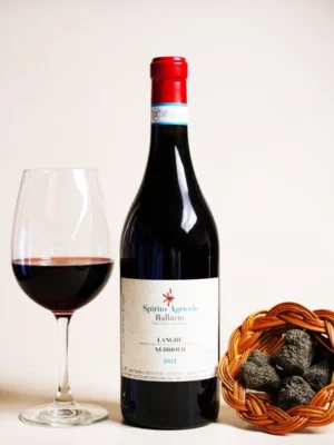Langhe Nebbiolo DOC 2021 Spirito Agricolo vin rouge italien bouteille 75 cl