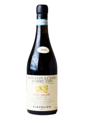 Vin rouge DOP Montepulciano d’Abruzzo 2019 Fosso Cancelli Ciavolich 75 cl.