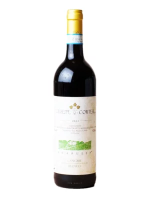 Vin blanc DOC Langhe Bianco Scapulin 2022 Giuseppe Cortese 75 cl en bouteille.