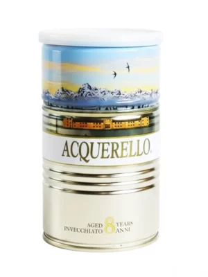 Riz Acquerello affiné 8 ans 500 g en boîte pour risotto italien